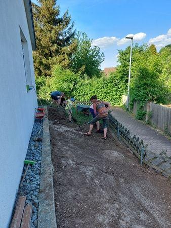 Bau des Insektenhotel