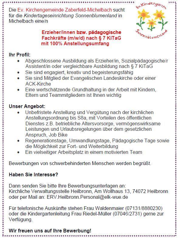 Stellenangebot